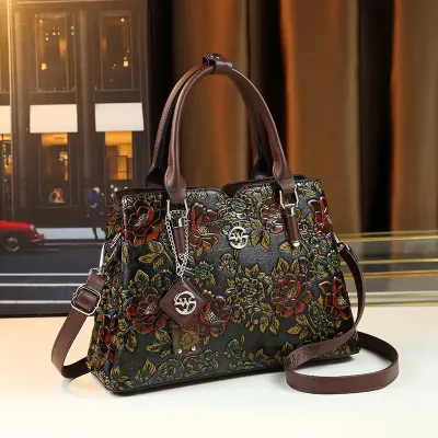 NEW FLOWER RETRO HANDBAG